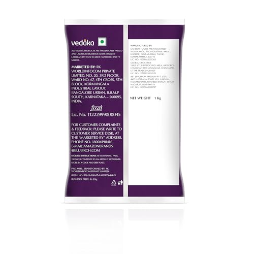 Image of Amazon Brand - Vedaka Chia Seeds | 1 Kg | Rich In Protein, Calcium & Omega Fats | Healthy Snack On-The-Go | Hygienically Packed