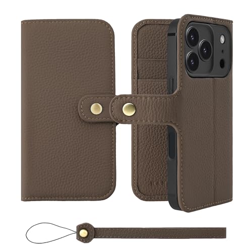 HANATORA for iPhone 17Pro �P�[�X �蒠�^ �{�v �X�}�z�P�[�X �X�}�z �X�^���h �X�g���b�v �t�� �V�������N�J�[�t���U�[ �x���g���� �}�O�l�b�g�Ȃ� �g�[�v H0XB-17Pro-Taupe �M�t�g �a���� ���� �j�� �ޏ� ����