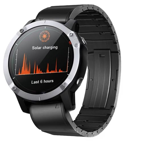 Bracelet montre titane 26mm Garmin Fenix 8 7X Pro 6X Enduro 3 rapide
