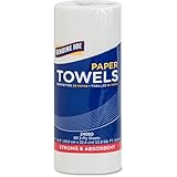Genuine Joe-GJO24080 2-Ply Household Roll Paper Towels (Pack of 30) - WHITE