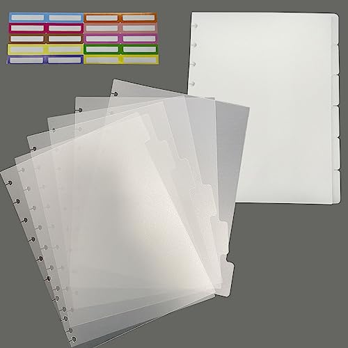 Intercalaires pour cahiers à disques pour retrouver vos notes rapidement sans chercher