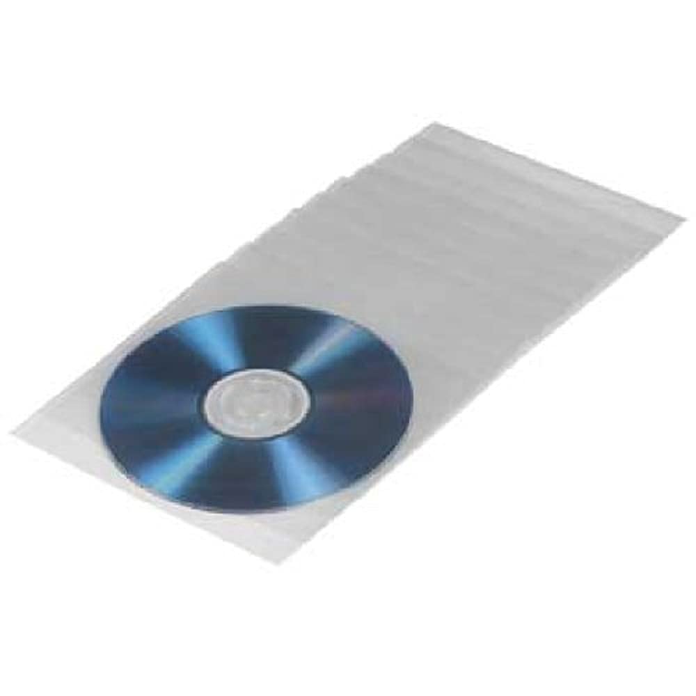 Hama 100 Sealable CD/DVD Transparent Protective Sleeves