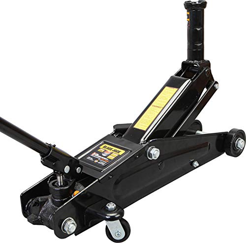 Torin A94117B Blackjack Hydraulic Trolley Service/Floor Jack With Extra Saddle (Fits: Suvs And Extended Height Trucks): 3 Ton (6,000 Lb) Capacity, Black #TOP6