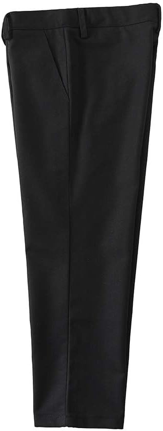 Boys Dress Pants Formal Flat Front Children School Uniform Pants for Boy - Image 3