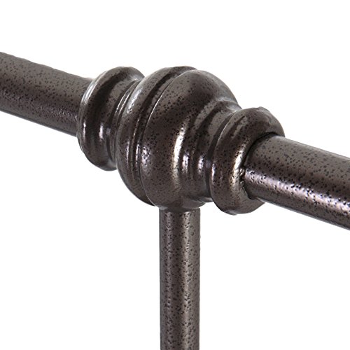 Fashion Bed Group Dexter Headboard, Twin, Hammered Brown #TOP3