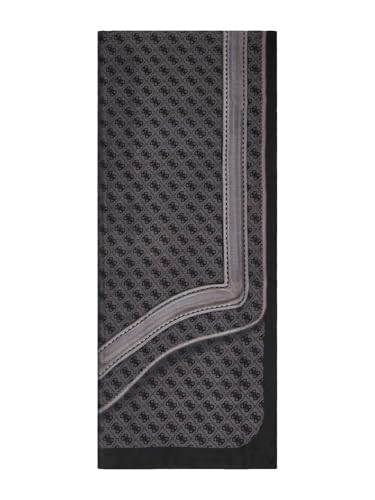 Guess Noelle Printed Scarf 90X180, Color Clo - Coal Logo Clo - Coal Logo One Size