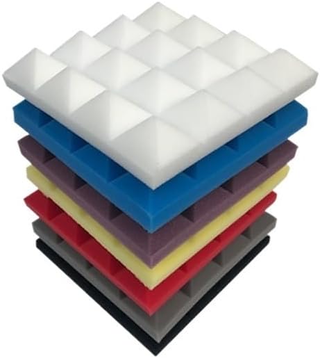 Miniatura 2 de paneles de espuma Espuma De Insonorización Acústica Para Estudio, Pirámide De Tratamiento De Absorción De Sonido, Panel Protector De Azulejos, Tira