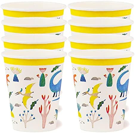 Talking Tables Dino Pack of 20-Size 33cm-Birthday Dinosaur Paper Napkins-Ideal Unisex Option for Boys or Girls, DINONAPKINS