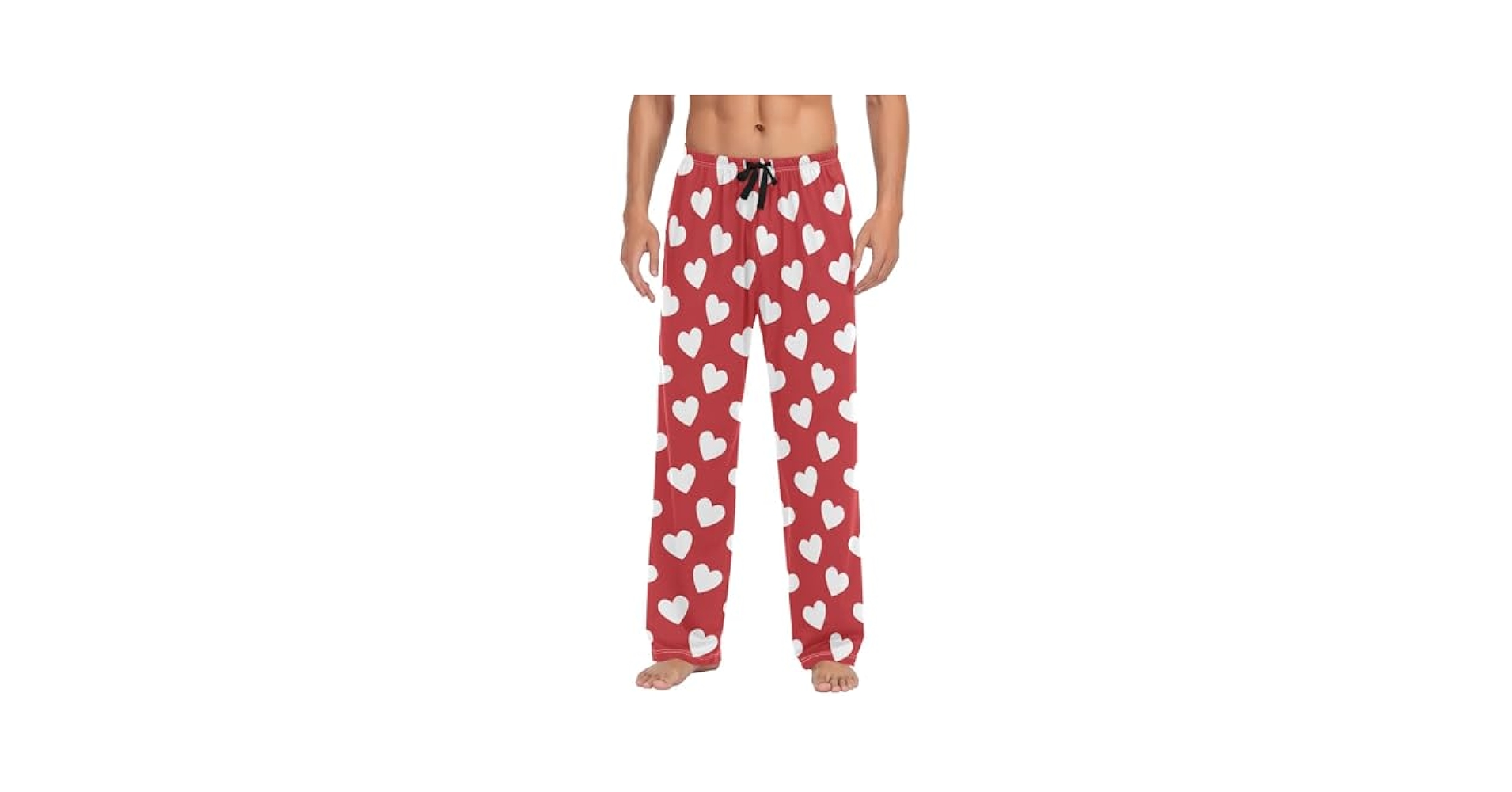 新品✨ アバンチュウム Love heart’s cake zip pants Just Love Women's Plush Pajama Pants 6339-10668-RB-1X (Heart