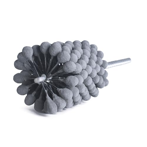 Image of Garhgi 2 Inch Cylinder Hone Tool with 500 Grit Flexible Resilient Ball | 50.8mm Ball-Style Honing Smooth Crosshatch Refresh | Automotive Motorcycle Engine Brake Rotor Shaft Piston Ring | Steel Iron