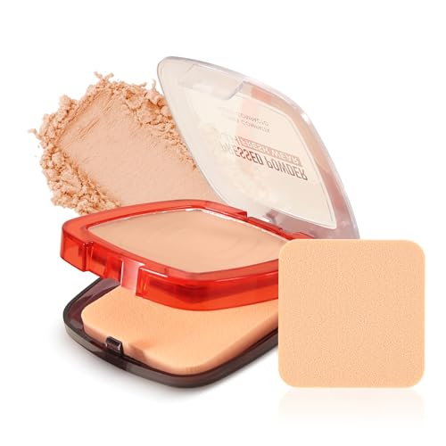 Boobeen Pressed Setting Powder - Polvos faciales para el control de la grasa con acabado mate, de larga duración y resistentes al agua, maquillaje de cobertura media a total, incluye puff.