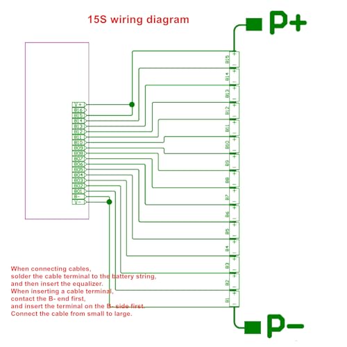 15S 16S 4A Active Equalizer 1mv Precision Li-on Lifepo4 LTO Lithium Battery Capacitor Balancer with Docking Adapter2