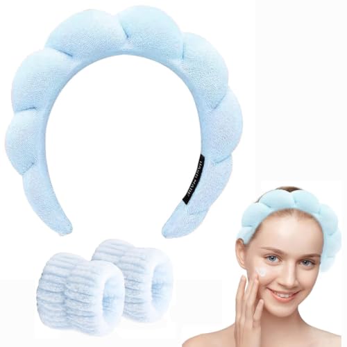 WFWJ Headband for Spa, Makeup Removal, Shower, and Skincare...