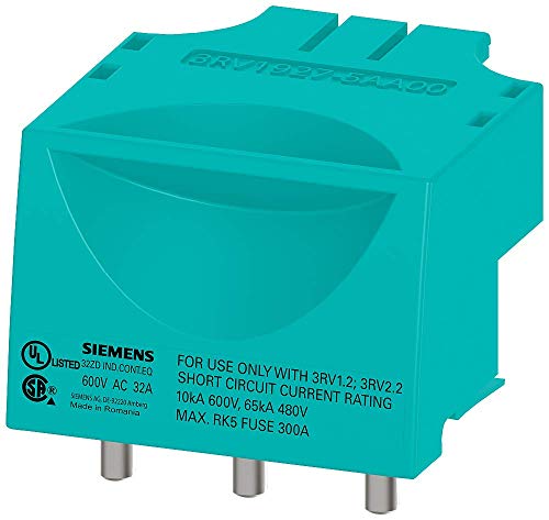 Siemens Conector plugue 3RV19 27-5AA00, embalagem de unidade única, parafuso S0