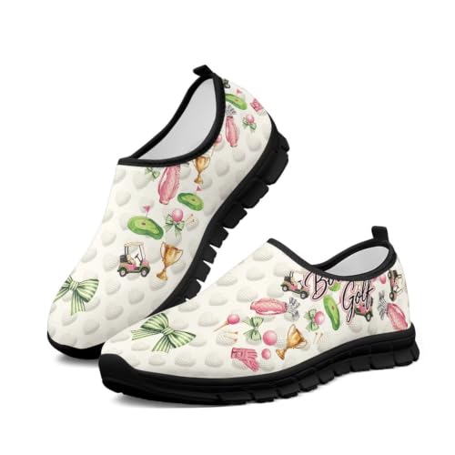 Image of Womens Slip On Walking Shoes Non Slip Loafer Breathable Holiday Travel Shoe Lightweight Casual Low Top Sneakers SizeUS 5.5-11.5