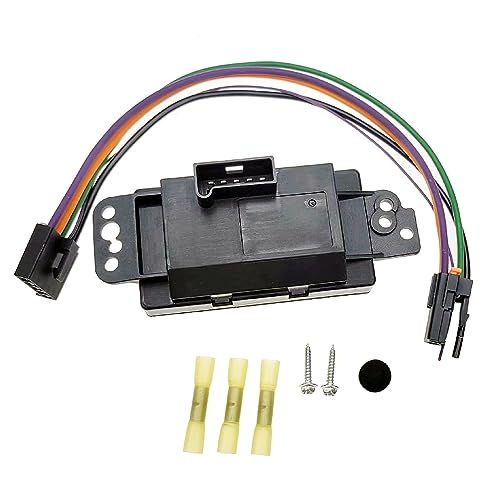 Image of Blower Motor Resistor For 05-09 Allure LaCrosse - 04-16 Impala / 16-16 Malibu / 04-07 Monte Carlo - 04-08 Grand Prix Replace 4P1421 RU631 RU-631 10356906 10397570 1580888 1580938 1581727