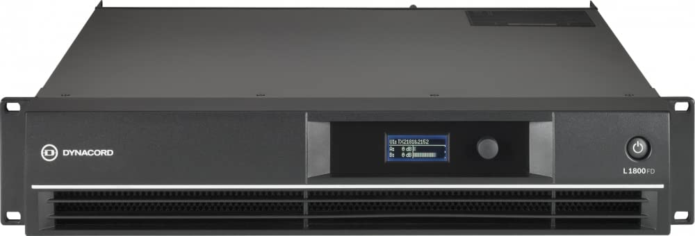 Amazon.com: Dynacord L1800FD DSP 2 x 950W Power Amplifier