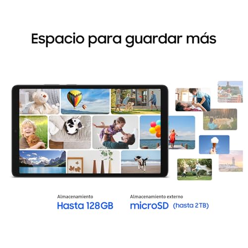 Image of Samsung Galaxy Tab A11 2026 | 64GB, 4GB, Wi-Fi | 8.7 inch 90Hz Android Tablet, All Day Battery, Octa-core (6nm), Dual Speakers, with 20W Fast Charger Cube | International Latin Model SM-X133 (Gray)