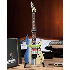 AXE HEAVEN Metallica Kirk Hammett ESP Joker Surfs Up Réplique de guitare miniature - Les Beatles, Paul McCartney, John Lennon, RIngo Starr, George Harrison AXE HEAVEN Metallica Kirk Hammett ESP Joker Surfs Up Réplique de guitare miniature – Image 4