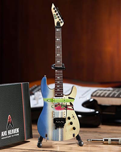 AXE HEAVEN Metallica Kirk Hammett ESP Joker Surfs Up Réplique de guitare miniature - Les Beatles, Paul McCartney, John Lennon, RIngo Starr, George Harrison AXE HEAVEN Metallica Kirk Hammett ESP Joker Surfs Up Réplique de guitare miniature – Image 5