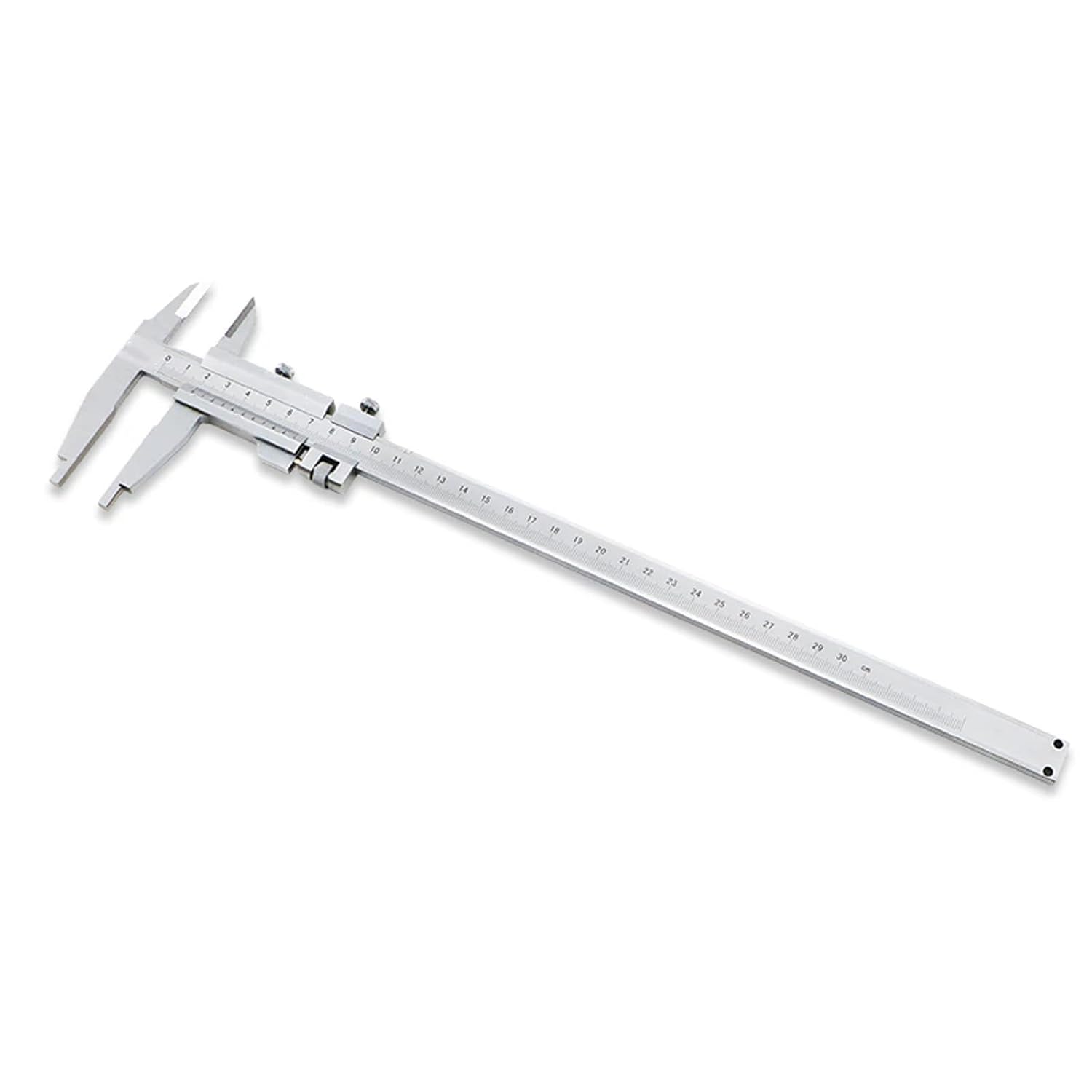 Vernier Caliper Metric 0-12 Inch/300 mm Stainless Steel Body Measuring Tool, Inner and Outer Diameter Measurement