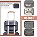 Kono 31cm Maleta de Cabina Pequeña Maleta de Mano Ligera Portátil Imagen de Kono 31cm Maleta de Cabina Pequeña Maleta de Mano Ligera Portátil