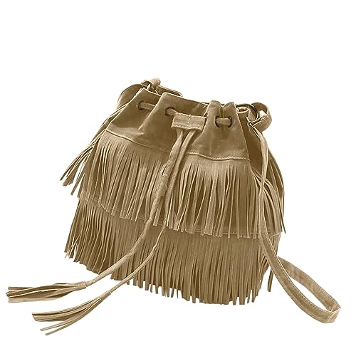 Sac seau velours givré femme, sac épaule nylon tendance à cordon mode