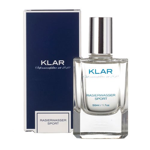 Klar Seifen Rasierwasser Sport