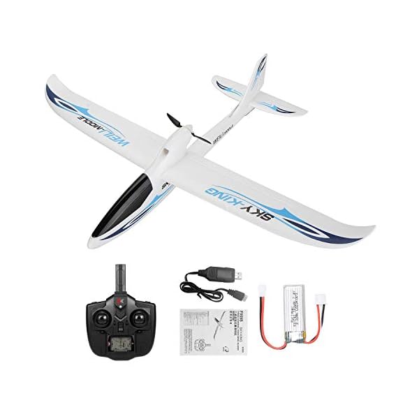 S-idee® Z53 RC Flugzeug - Ferngesteuerter Flieger Mit 2.4GHz & 20min Flugzeit