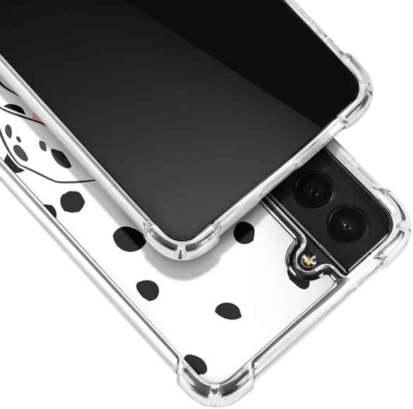 Miniatura 3 de Skinit Funda transparente compatible con Galaxy S22 – Diseño de retrato con parche de Disney 101 Dálmatas con licencia oficial