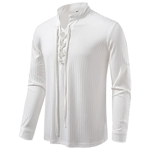 Chemise Henley homme manches longues anti transpiration pour rester frais en plein été
