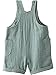 little planet by carter's unisex-baby Organic Cotton Gauze Romper, Spring Moss, 3M