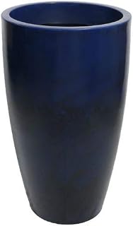 Vasart Verona R.0200.030.053.30 Vaso de Flores, Antique Cobalto, 30x53cm