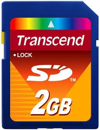 TranscendCasio Exilim EX-Z77 Digital Camera Memory Card 2GB Standard Secure Digital (SD) Memory Card