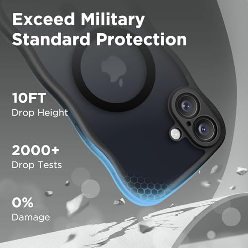 Coque iPhone 16 Plus noire protège objectif et antichoc - 6