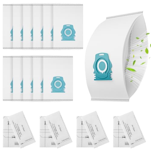 Leemone HyClean Air TU�|���@�o�b�O Miele Guard L1 S1�V���[�Y �L���j�X�^�[�|���@�p �|���@12���p�b�N AirClean�r�C�t�B���^�[4�� ���[�^�[�ی�t�B���^�[4��