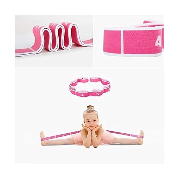 WowDude-Latest-Childrens-Dance-Training-Elastic-Band-Stretching-Straps-Multi-Loops-Adjustable-Exercise-Bands-Elastic-Exercise-Band-Leg-Exercise-Yoga-Equipment-for-Home-Workouts-8-Loops WowDude Latest Children?s Dance Training Elastic Band Stretching Straps Multi Loops Adjustable Exercise Bands Elastic Exercise Band Leg Exercise Yoga Equipment for Home Workouts-8 Loops