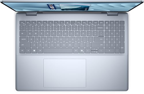 Image of Dell 16 Plus 2-in-1 Laptop 16 inch WUXGA IPS Touchscreen Intel 8-Core Ultra 7 256V 16GB LPDDR5 1TB SSD Intel Arc Graphics 140V Thunderbolt 4 Wi-Fi 7 Backlit Keyboard Fingerprint IR Camera Win11 Home