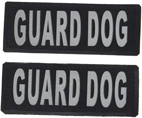 Dogline Guard Dog Removable Patches, Small/Medium