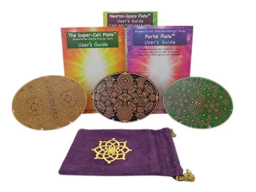 Gifts for The Spiritual Person, Powerforms 3, Neutral Space, Portal, Super Cell, and Velvet Carry Bag