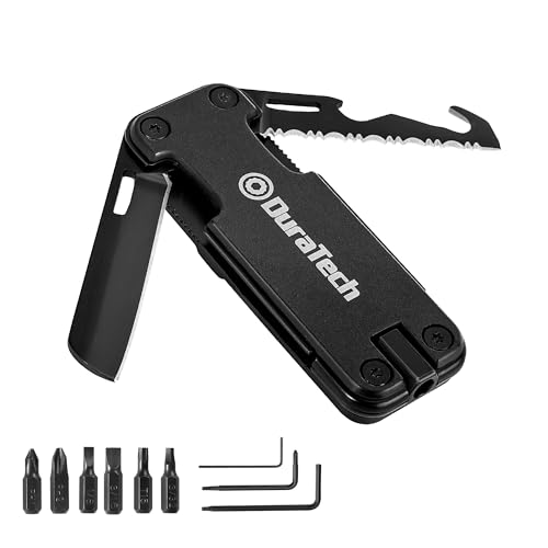 16 tools including a magnetic bit holder crammed into a pocketable EDC knife that actually covers real-world tasks.