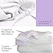 Nora's Nursery Cloth Diapers 7 Pack with 7 Inserts & 1 Wet Bag - Waterproof Cover, Washable, Reusable & One Size Adjustable Pocket Diapers for Newborns and Toddlers - B&W Unisex 2