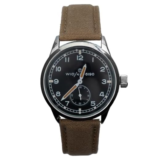 Regalia Company Montre de Service Militaire du Style de l'armée Britannique WW2 - The Dirty Dozen, Sangle, Sangle