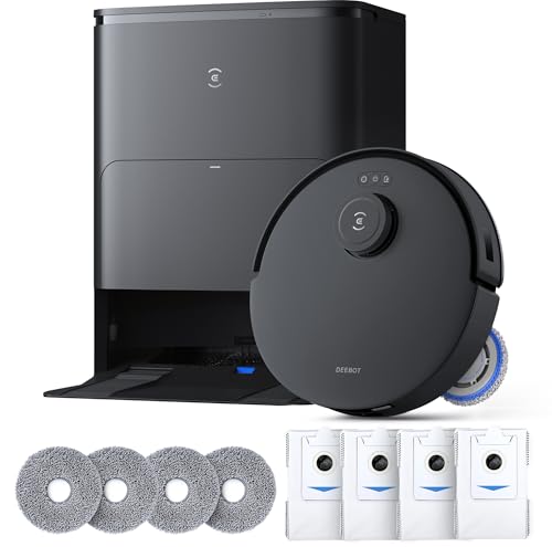 ECOVACS DEEBOT T30S Care Robot Vacuum and Mop, 11000Pa, ZeroTangle Technology, TruEdge Adaptive Edge Mopping, Hot Water Mop Washing, Self-Emptying, Self Refilling, Auto-Mop Lifting, Obstacle Avoidance by ECOVACS - Used condition - US$268.39