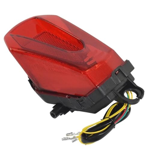 Luz trasera integrada para GSX-R 1000 2017-2024 con freno e intermitentes led 6