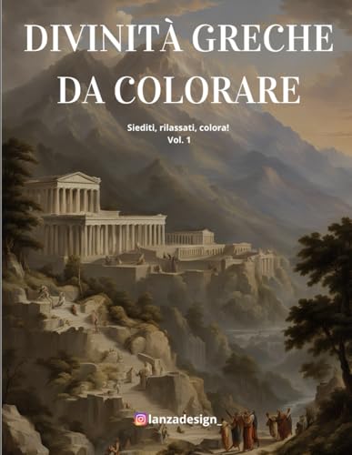Divinità greche da colorare