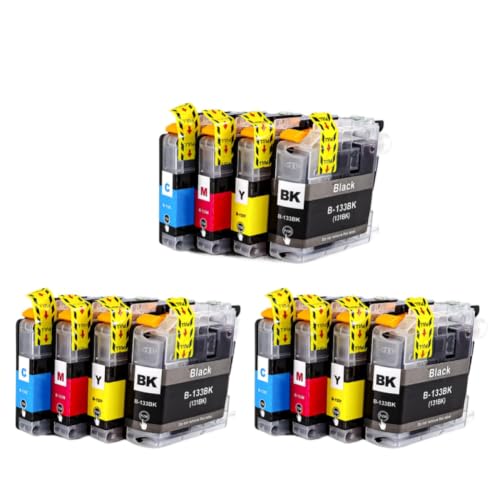 Cartouche d'encre compatible MFC J470DW et DCP J152W lot de 12
