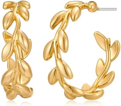 Gold Hoop Earrings for Women Huggie Hoop Earrings Trendy Jewelry