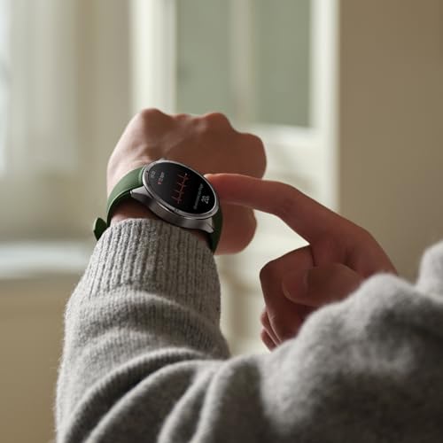 OnePlus Watch 3 Emerald Titantium, 32GB, 120-Hour Battery, Health & Fitness Tracking, Sapphire Crystal Design, Titanium Bezel, Dual-Engine, Wear-OS by Google, not Compatible with iOS by OnePlus - Image 2