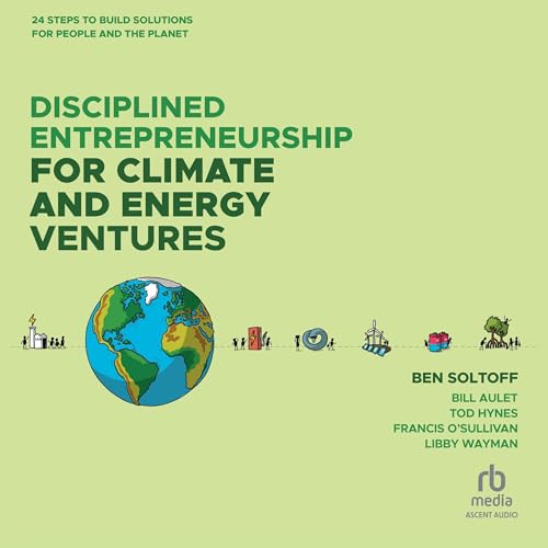 『Disciplined Entrepreneurship for Climate and Energy Ventures』のカバーアート